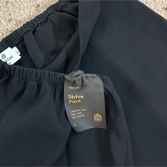 NEW Babaton Aritzia Strive Pants Wide Leg Pull On Classic Size Large Women's - Picture 5 of 6